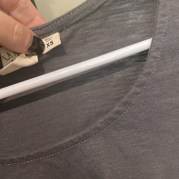 La hearts - macrame crop top with belle sleeve - Picture 3 of 4